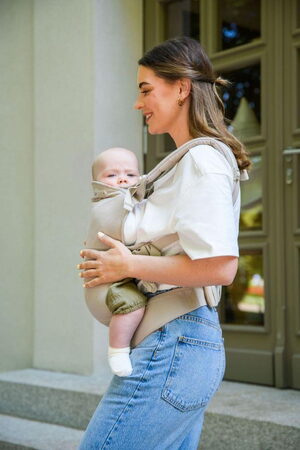 Ergonomické nosítko MoMi COLLET béžové