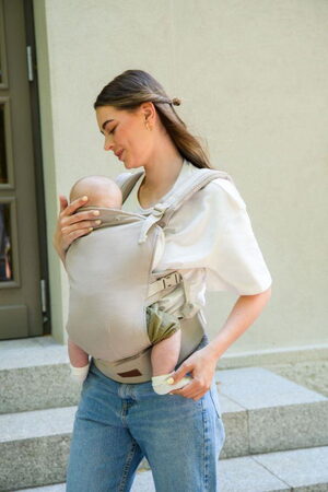 Ergonomické nosítko MoMi COLLET béžové