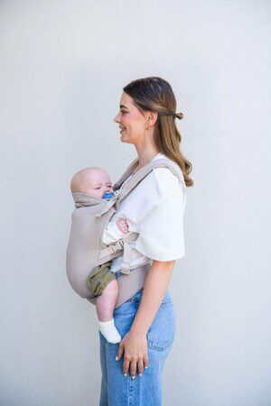 Ergonomické nosítko MoMi COLLET béžové