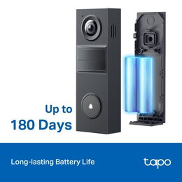Chytrý zvonek TP-Link Tapo D205 IoT, 3MPx, baterie