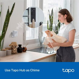 Chytrý zvonek TP-Link Tapo D205 IoT, 3MPx, baterie