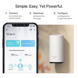 WiFi router TP-Link Deco BE25-Outdoor(1-pack) venkovní AP, 2x 2,5GLAN s PoE, 2,4/5 GHz, BE5000