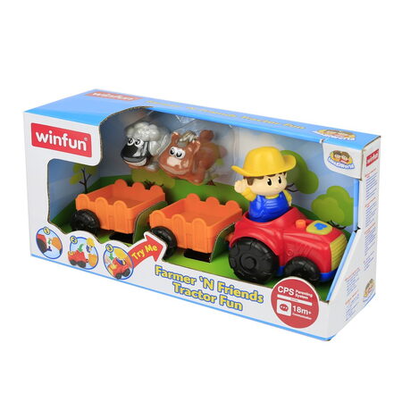 Traktor s přívěsem