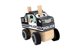 Skládací Dřevěné policejní auto
