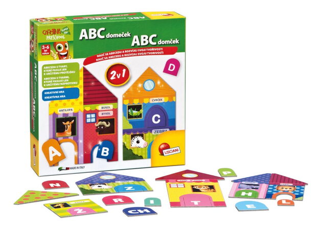 Hra ABC malý domeček