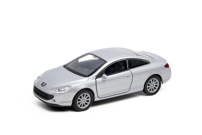 Welly Peugeot Coupé 407 1:34 tmavě modrý