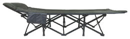 Lehátko Cattara EASY kempingové skládací, šedozelené