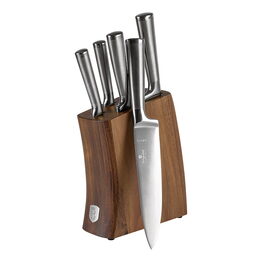 BERLINGERHAUS Sada nožů se stojanem z akátového dřeva 6 ks Stainless steel BH-3124