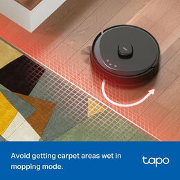 Vysavač TP-Link Tapo RV30 Max Plus White robotický s mopem, výkon 5300 Pa, aut. vyprazdňování