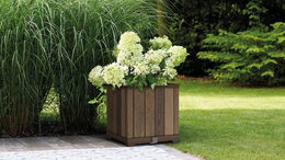 Květináč Keter Deco Square walnut