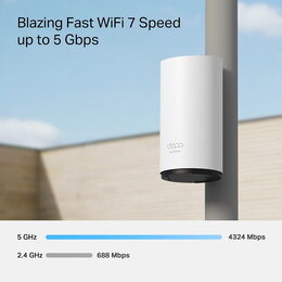 WiFi router TP-Link Deco BE25-Outdoor(1-pack) venkovní AP, 2x 2,5GLAN s PoE, 2,4/5 GHz, BE5000