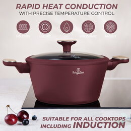 BERLINGERHAUS Sada nádobí s titanovým povrchem 15 ks Leonardo Nordic Collection BH-8306