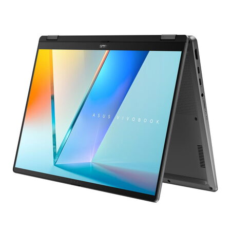 ASUS Vivobook 14 Flip - Intel Ultra 7 Processor 256V/16GB/1TB SSD/14"/WUXGA/OLED/Touch/2y PUR/Win 11 Pro/šedá