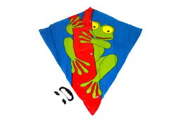 Drak létající plast 72x68cm asst 6 druhů v sáčku