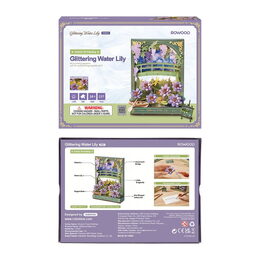 RoboTime 3D dřevěná skládačka Třpytivé lekníny