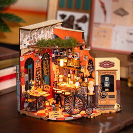 RoboTime 3D dřevěná skládačka Miniatura domečku Bar a bistro Cheers