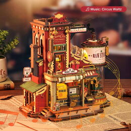 RoboTime 3D dřevěná skládačka Miniatura domečku Bar a bistro Cheers