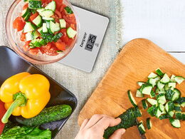 BEPER 90131 kuchyňská elektronická váha, stříbrná