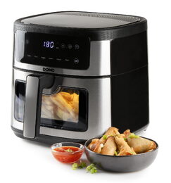Horkovzdušná fritéza 6 l s průzorem - DOMO DO548FR, Objem: 6 l, Příkon: 1 500 W