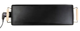 Rodinný gril Teppanyaki - Wood Look - DOMO DO8312TP, Příkon: 1 800 W, Pečící plo
