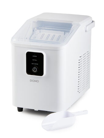 Výrobník ledu - bílý, kompresorový - DOMO DO9292IB, Výrobní kapacita: 12 kg / 24