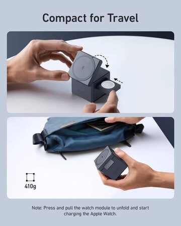 Bezdrátová nabíječka Anker 30W černá