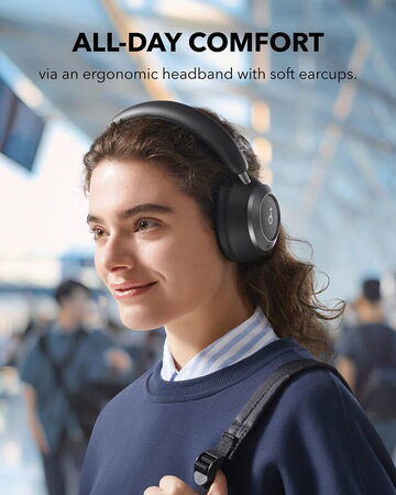 Bluetooth sluchátka Anker soundcore Space One Pro černá