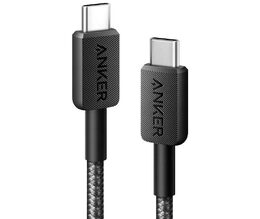 Kabel Anker 322 USB-C/USB-C 1,8m 60W černý