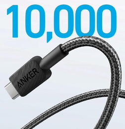 Kabel Anker 322 USB-C/USB-C 1,8m 60W černý