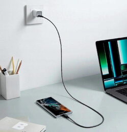 Kabel Anker 322 USB-C/USB-C 1,8m 60W černý