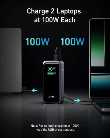 Powerbanka Anker Prime 20000mAh, 200W černá