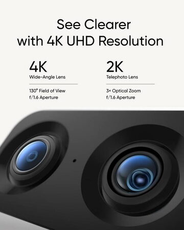 Vnitřní kamera Anker eufy S350, 4K bílá