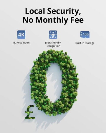 Venkovní kamera se solárním nabíjením Anker eufy S330, 4K bílá