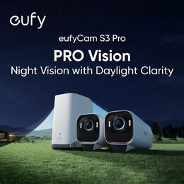 Venkovní kamera se solárním nabíjením Anker eufy S3 Pro, 4K bílá