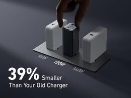 Nabíječka do sítě Anker 737 120W, 2xUSB-C, 1xUSB černá