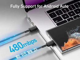 Kabel Anker 322 USB-C/USB-C 0,9m 40W černý