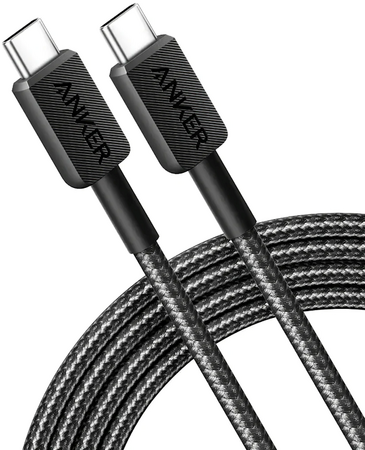 Kabel Anker USB-C/USB-C 0,9m 240W černý
