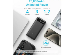 Powerbanka Anker 20000mAh, 87W černá
