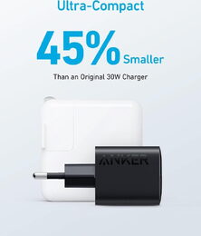 Nabíječka do sítě Anker 323 33W, 1xUSB-C, 1xUSB černá