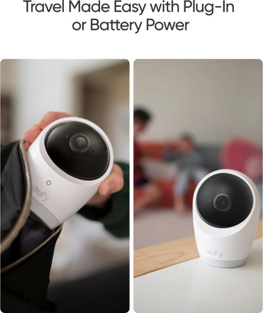 Dětská chůvička Anker eufy E21, 4K bílá
