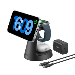 Bezdrátová nabíječka Anker MagGo B25M4 15W černá