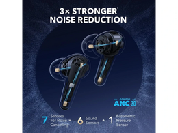 Bluetooth sluchátka Anker soundcore Liberty 4 Pro leskle černá