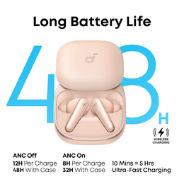 Bluetooth sluchátka Anker soundcore Liberty 5 růžová