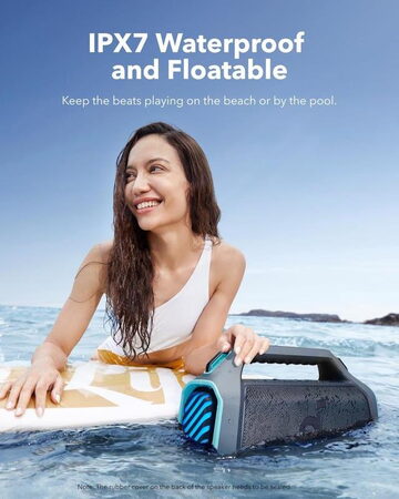 Bluetooth reproduktor Anker soundcore Boom 2 Plus modrý