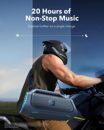 Bluetooth reproduktor Anker soundcore Boom 2 Plus modrý