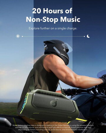 Bluetooth reproduktor Anker soundcore Boom 2 Plus zelený