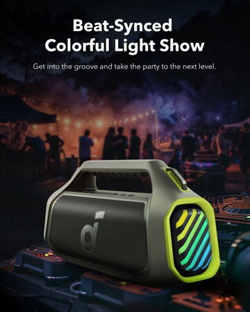 Bluetooth reproduktor Anker soundcore Boom 2 Plus zelený