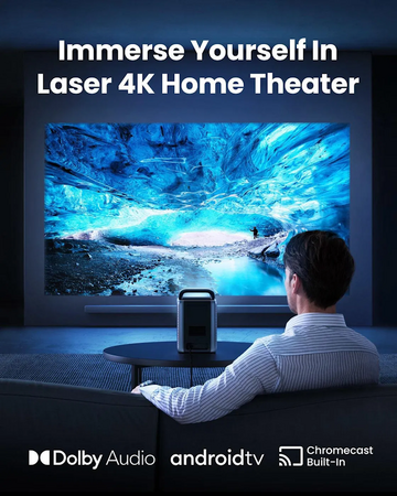 Přenosný projektor Anker Nebula Cosmos Laser 4K černý