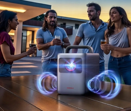 Přenosný projektor Anker Nebula Cosmos Laser 4K černý