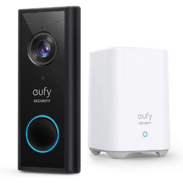 Domovní videozvonek Anker eufy S220 s centrální jednotkou Homebase 2, 2K černý
